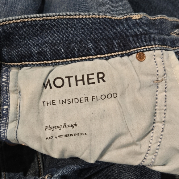 MOTHER The Insider Flood in Playing Rough Wash Women's Size 27 - Picture 10 of 14